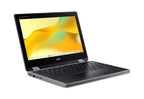 Acer Chromebook R724T-K70PNA MediaTek Kompanio 520 Laptop 11.6" Touchscreen HD 8 GB LPDDR4x-SDRAM 64 GB Flash Wi-Fi 6 (802.11ax) ChromeOS Black