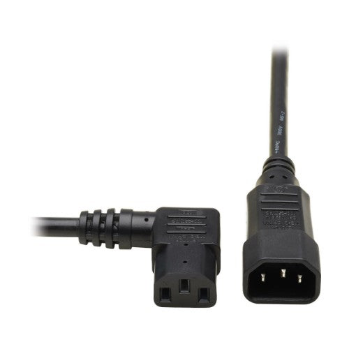 Tripp Lite P004-002-13RA power cable Black 23.6" (0.6 m) C14 coupler C13 coupler