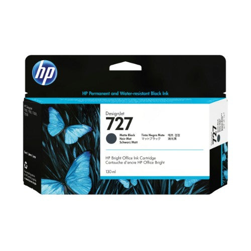B3P22A (727) Ink cartridge black matt, 130ml
