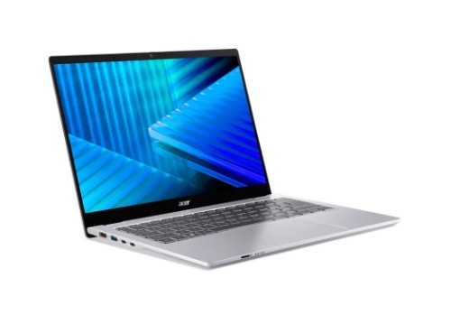 Acer TravelMate P4 TMP414RN-56-578M Copilot+ PC Intel Core Ultra 5 325 Laptop 14" Touchscreen WQXGA+ 16 GB DDR5-SDRAM 512 GB SSD Wi-Fi 7 (802.11be) Windows 11 Pro Silver