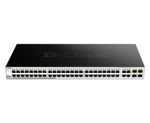 D-Link DGS-1210-52 network switch Managed L2 Gigabit Ethernet (10/100/1000) 1U Black