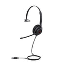 Yealink UH35 Mono Teams Headset Wired Head-band Office/Call center USB Type-A Black