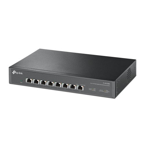 TP-Link TL-SX1008 network switch Unmanaged 10G Ethernet (100/1000/10000) 1U Black