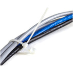 StarTech.com CBMZTS10N6 cable tie Releasable cable tie Nylon, Plastic White 100 pc(s)