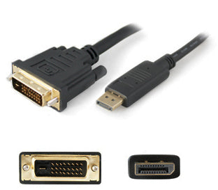 AddOn Networks DISPLAYPORT2DVI6F video cable adapter 71.7" (1.82 m) DisplayPort DVI Black