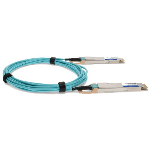 AddOn Networks QSFPDD4-400G-AOC3M-AO InfiniBand/fibre optic cable 118.1" (3 m) QSFP-DD AOC Aqua color