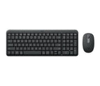 Logitech MK250 Compact Bluetooth Wireless Combo keyboard Mouse included Universal RF Wireless + Bluetooth QWERTY US English Graphite