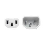 Tripp Lite P005-002-AWH power cable White 23.6" (0.6 m) C14 coupler C13 coupler