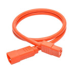 Tripp Lite P005-003-AOR power cable Orange 35.4" (0.9 m) C14 coupler C13 coupler