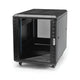StarTech.com RK1236BKF rack cabinet 12U Freestanding rack Black