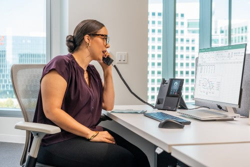 HP Poly CCX 505 Business Media Phone with Open SIP and PoE-enabled GSA/TAA