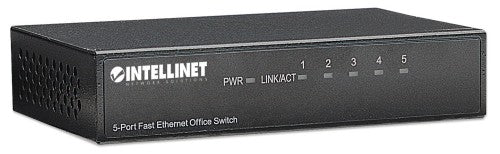 Intellinet 5-Port Fast Ethernet Office Switch Fast Ethernet (10/100) Black