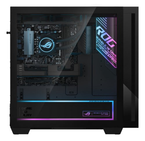 ASUS ROG G700 GM700TZ-PS787 AMD Ryzen™ 7 9800X3D 32 GB DDR5-SDRAM 2 TB SSD NVIDIA GeForce RTX 5080 Windows 11 Home Tower PC Black