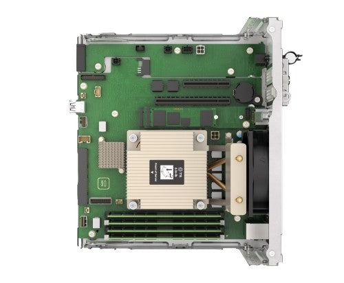 HPE ProLiant MicroServer Gen11 G7400 2c 16GB-U 4LFF-NHP 1TB HDD 180W Ext PS NA Cmp Module Server