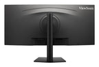 Viewsonic VG Series VG3420C computer monitor 34" 3440 x 1440 pixels UltraWide Quad HD LED Black