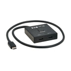 Eaton U415-002-BDS interface hub USB 3.2 Gen 2 (3.1 Gen 2) Type-C 10000 Mbit/s Black
