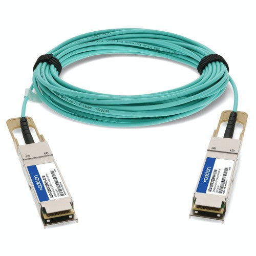 AddOn Networks ADD-Q28CIQ28HPA-O7M InfiniBand/fibre optic cable 275.6" (7 m) QSFP28 AOC Aqua color