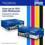 Brother TN-229XXLY toner cartridge 1 pc(s) Original Yellow