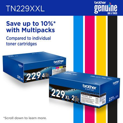 Brother TN-229XXLY toner cartridge 1 pc(s) Original Yellow