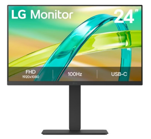 LG 24BF640B-B computer monitor 24" 1920 x 1080 pixels Full HD Black