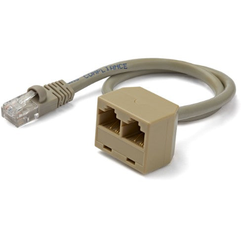 StarTech.com RJ45SPLITTER network splitter Gray