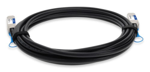 AddOn Networks JH234A-AO InfiniBand/fibre optic cable 39.4" (1 m) QSFP+ DAC Black, Stainless steel