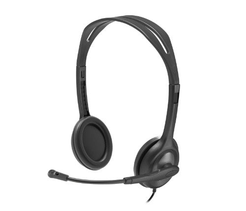 Logitech H111 Headset Wired Head-band Office/Call center Black