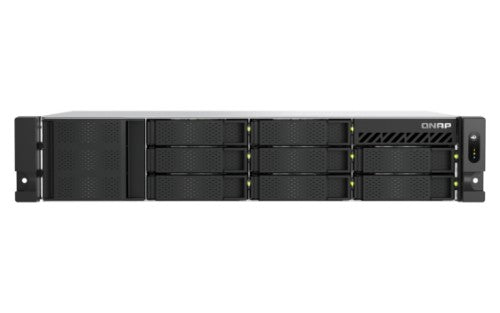 QNAP TS-855EU-RP-8G-US NAS/storage server Rack (2U) Intel Atom® C5125 8 GB DDR4 0 TB QuTS hero Black
