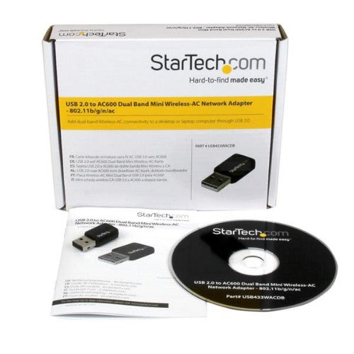 StarTech.com USB433WACDB network card WLAN 433 Mbit/s