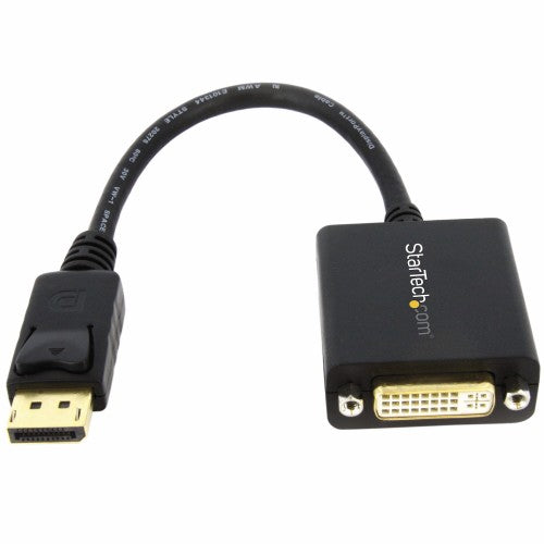 StarTech.com DP2DVI2 video cable adapter 5.98" (0.152 m) DisplayPort DVI-I Black - Buy IT Solutions