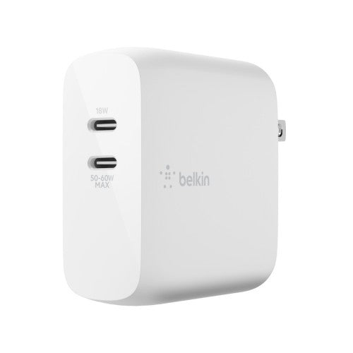 Belkin WCH003DQ2MWH-B6 mobile device charger Universal White AC Indoor