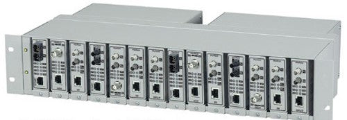 Black Box LMC200-2PS network equipment chassis Silver - Buy IT Solutions