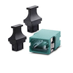 StarTech.com MPOSMAPCAQCOUPLER fiber optic adapter MPO/MTP 1 pc(s) Aqua color, Black