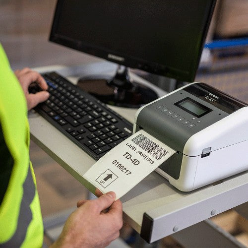 Brother TD-4550DNWBFC label printer Direct thermal 300 x 300 DPI 152 mm/sec Wired & Wireless Ethernet LAN Wi-Fi Bluetooth