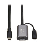 Eaton U330-10M-C2C-C USB cable USB 3.2 Gen 1 (3.1 Gen 1) 393.7" (10 m) USB C 5 Gbit/s Black, Gray