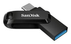 SanDisk Ultra Dual Drive Go USB flash drive 128 GB USB Type-A / USB Type-C 3.2 Gen 1 (3.1 Gen 1) Black