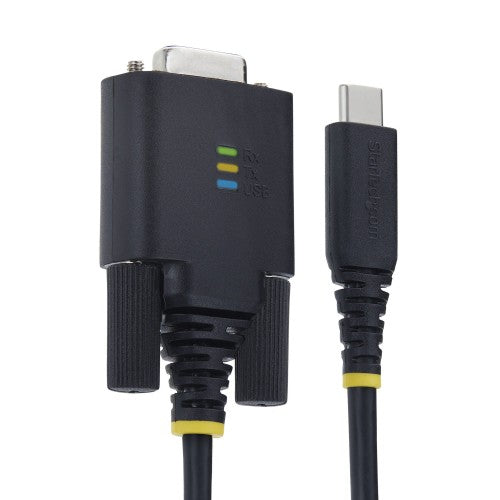 StarTech.com 1P6FFC-USB-C-SERIAL serial cable Black 78.7" (2 m) USB Type-C RS-232