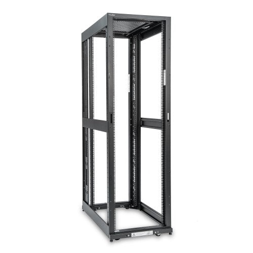 Rocstor Y10E037-B1 rack cabinet 42U Freestanding rack Black