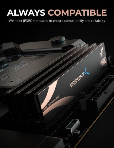 Sabrent Rocket memory module 64 GB 4 x 16 GB DDR5 4800 MHz ECC