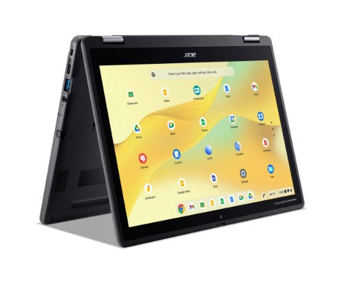 Acer Chromebook R857TN-P5QANA Intel® N N250 12.2" Touchscreen WUXGA 8 GB LPDDR5x-SDRAM 64 GB Flash Wi-Fi 7 (802.11be) ChromeOS Black