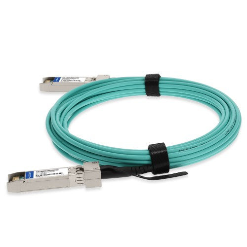 AddOn Networks ADD-S28DES28MX-AOC6M InfiniBand/fibre optic cable 236.2" (6 m) SFP28 AOC Aqua color