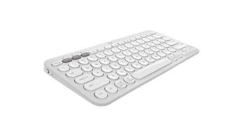 Logitech Pebble 2 Combo keyboard Mouse included Universal RF Wireless + Bluetooth QWERTY English White
