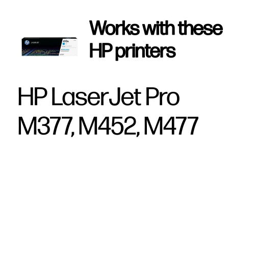 CF411A (410A) Toner cyan, 2.3K pages