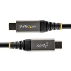 StarTech.com USB31CCV1M USB cable USB 3.2 Gen 2 (3.1 Gen 2) 39.4" (1 m) USB C Black, Gray