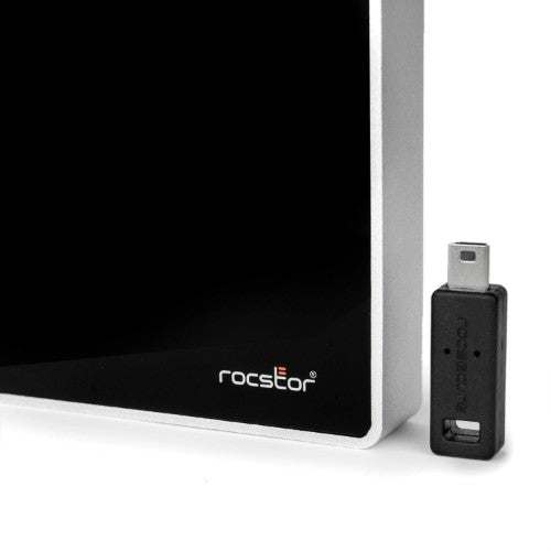 Rocstor Rocsecure EX32 external hard drive 2 TB Black, Silver