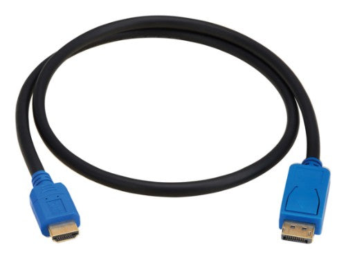 Eaton P582-010-8K6 video cable adapter 122" (3.1 m) DisplayPort HDMI Black