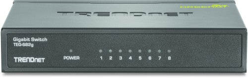 Trendnet GREENnet Unmanaged Gigabit Ethernet (10/100/1000) Black - Buy IT Solutions