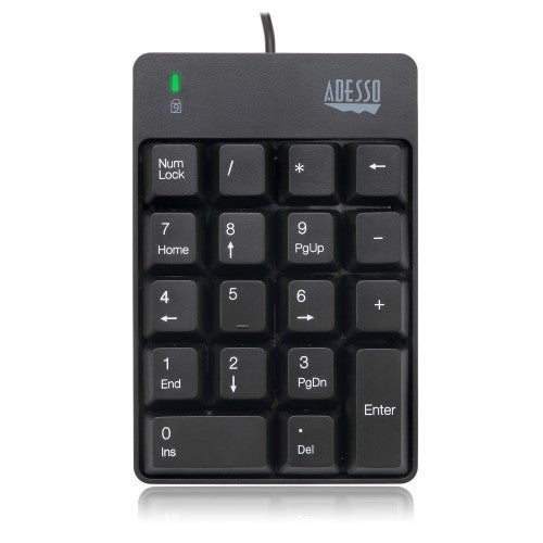 Adesso AKB-601UB numeric keypad Universal USB Black