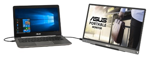 ASUS ZenScreen MB16ACE computer monitor 15.6" 1920 x 1080 pixels Full HD LED Gray