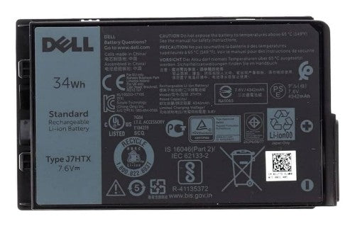 DELL 2JT7D industrial rechargeable battery Lithium-Ion (Li-Ion) 4342 mAh 7.4 V